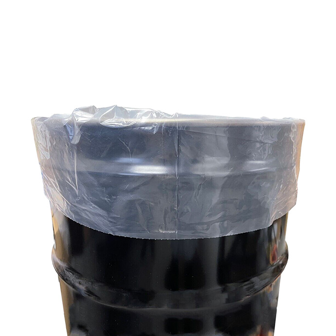 55 Gal [208L] 4 mil 35.5" x 47.25" x 22.50" Clear Polyethylene Drum